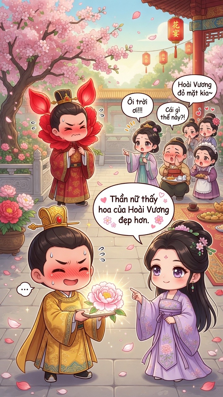 Nếu Mẫu Đơn Chẳng Nở Vì Chàng