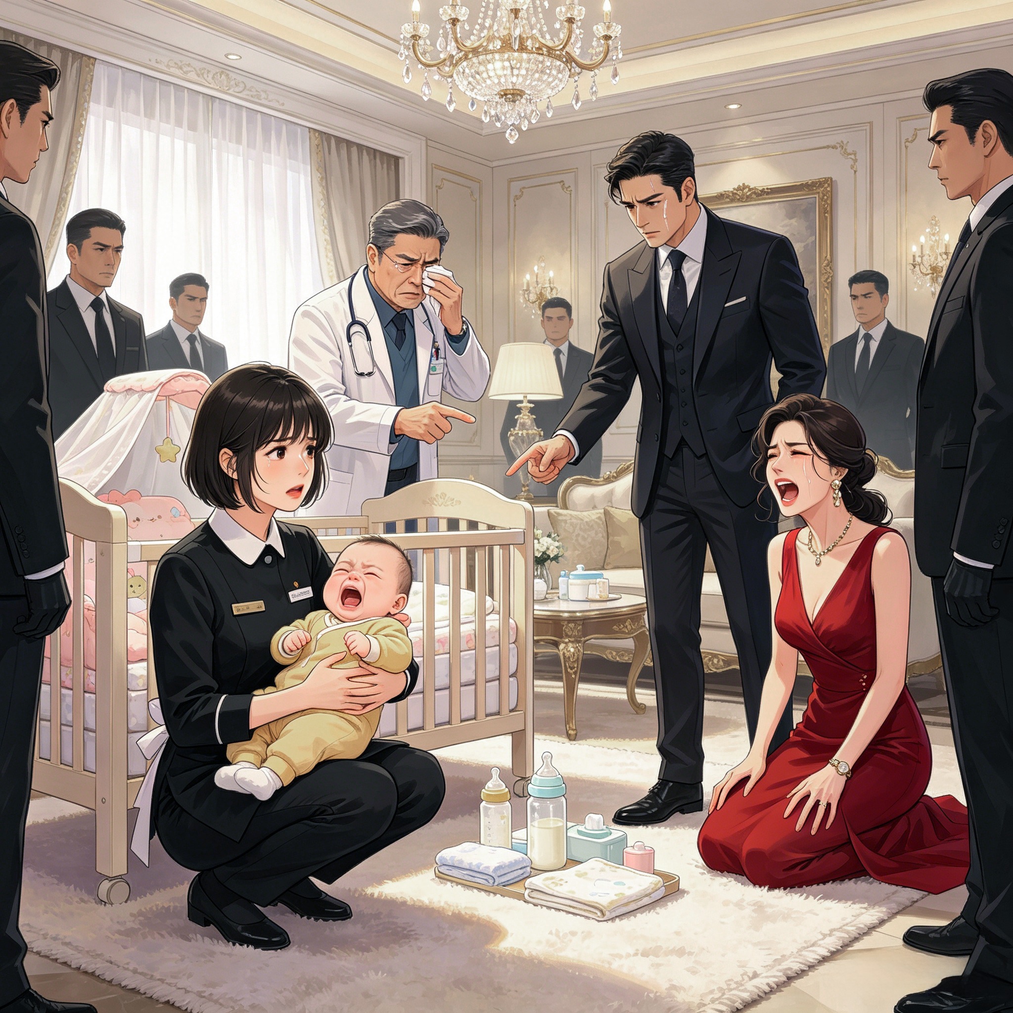 Tiểu Thiếu Gia Hào Môn Kêu Oan Trong Tã